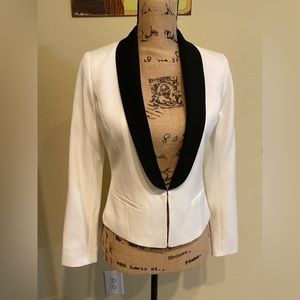 Ann Taylor Ivory NWOT Tuxedo Jacket